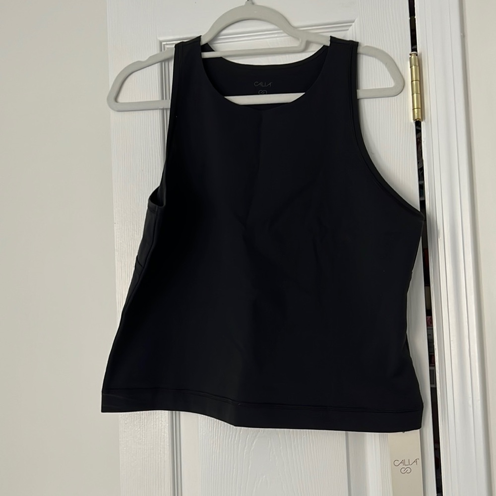 NEW- Calia Essentials Fitness Tank in Black